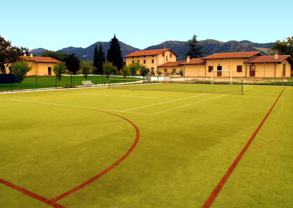 Agriturismo Casella Del Piano Gubbio Bagian luar foto