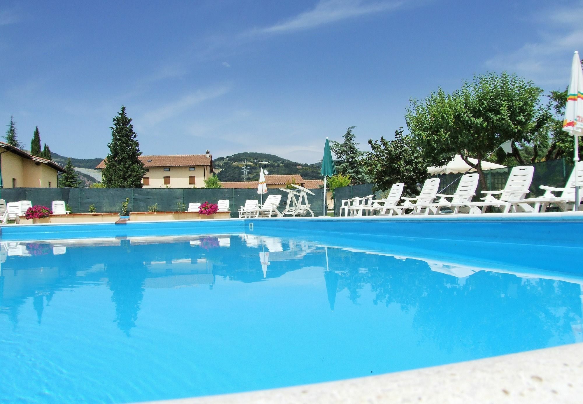 Agriturismo Casella Del Piano Gubbio Bagian luar foto